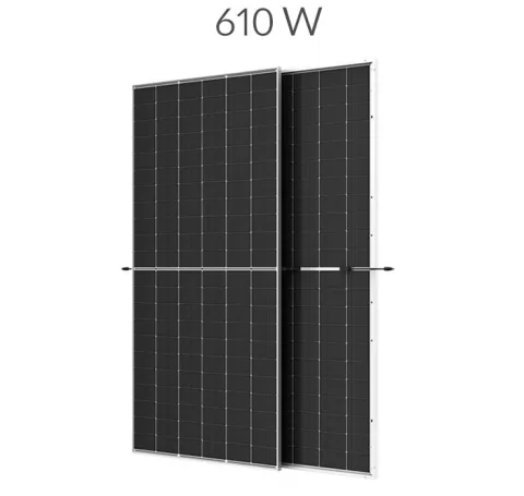 پنل خورشیدی 610 وات مونو کریستال بای فیشیال برند Trina Solar