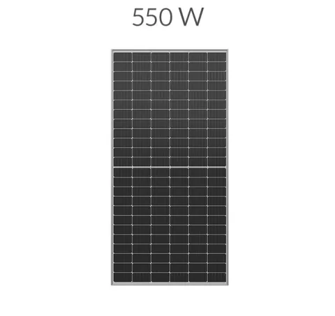 پنل خورشیدی 550 وات مونو کریستال برند AE SOLAR