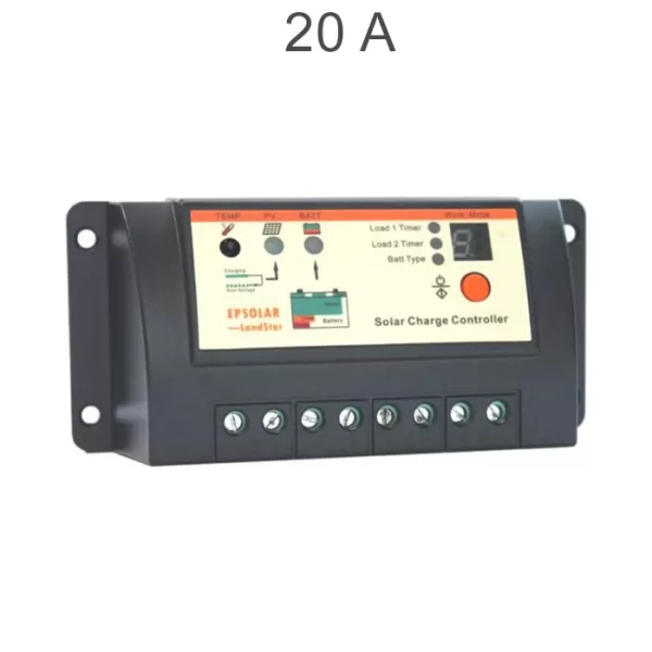 شارژ کنترلر 20A و 24V مدل PWM سری LS2024R برند EPEVER